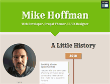 Tablet Screenshot of mikehoffman.org